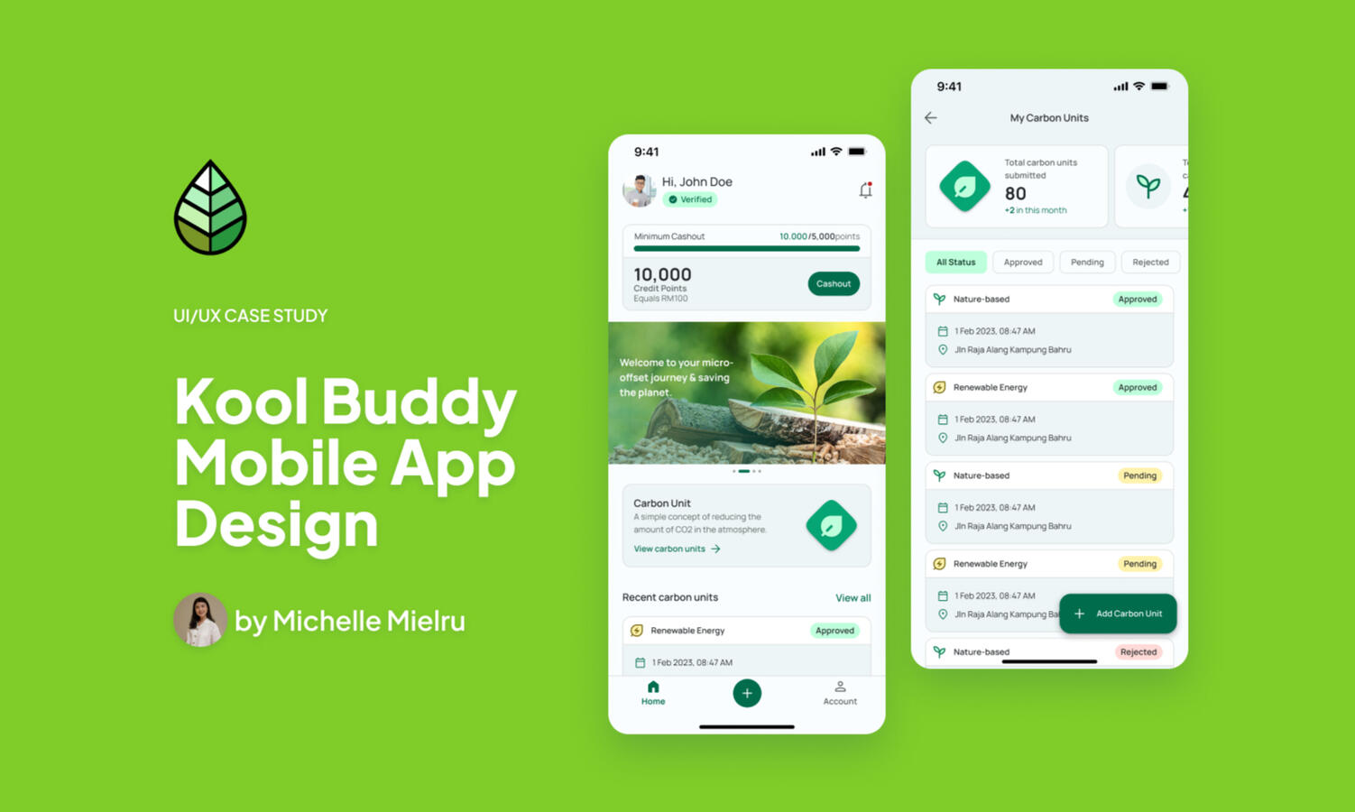 Kool Buddy is your digital companion in the quest for carbon-conscious living. This mobile app, crafted to simplify carbon offsetting, makes eco-friendly choices accessible.